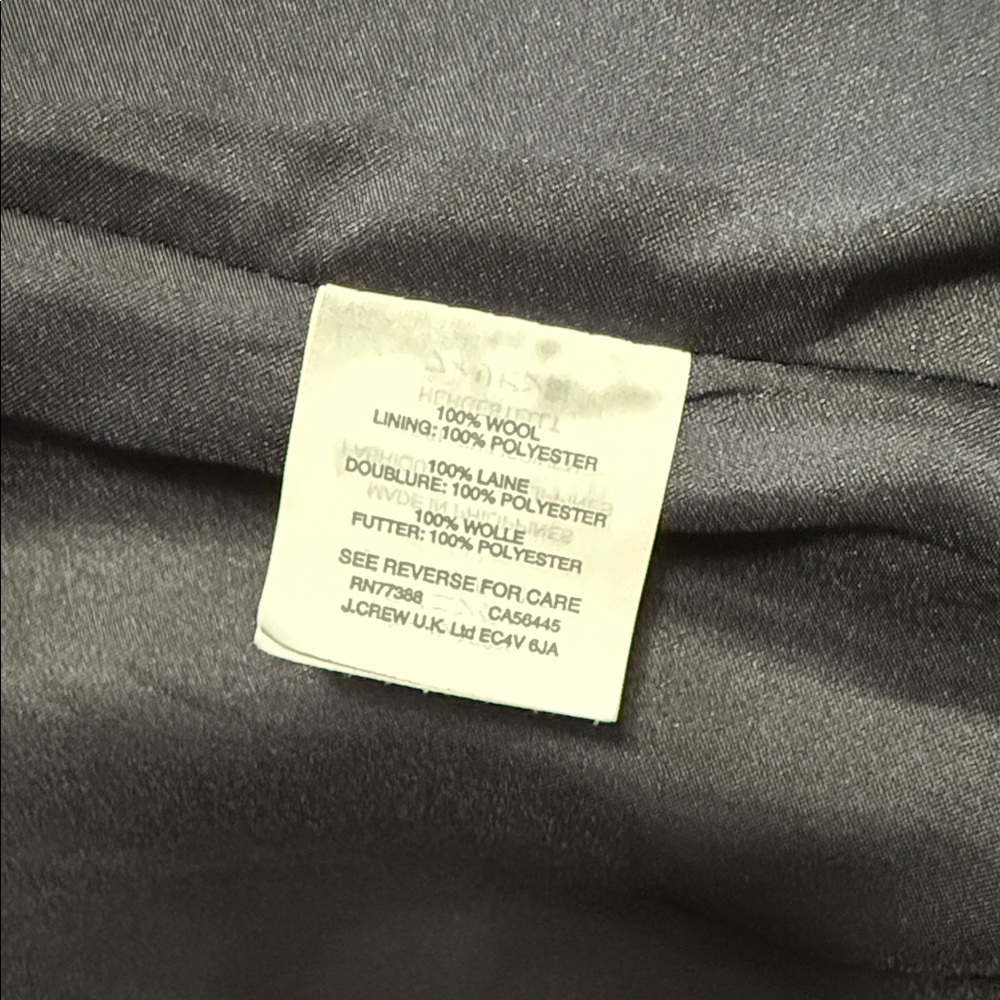 J. Crew Elegant Pea Coat - Picture 8 of 8